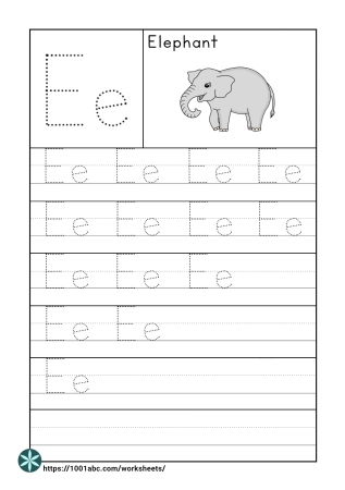 Letter Tracing | A to Z | Kindergarten Worksheets