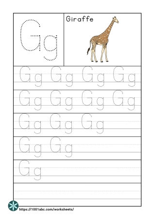 Letter Tracing | A to Z | Kindergarten Worksheets